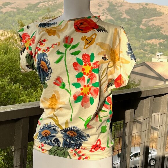 Vivienne Westwood Hebo Top, Folklore Flower - Picture 4 of 12